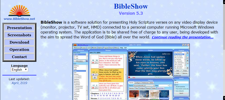 바이블쇼는 루마니아 